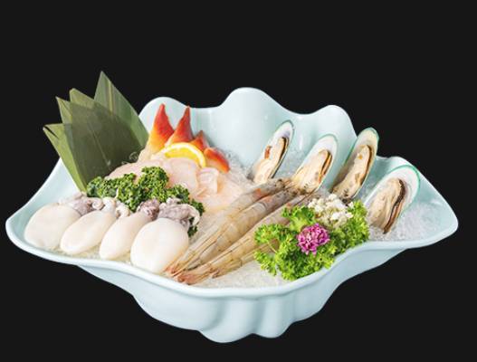 Seafood platter 冰鲜海鲜拼盘